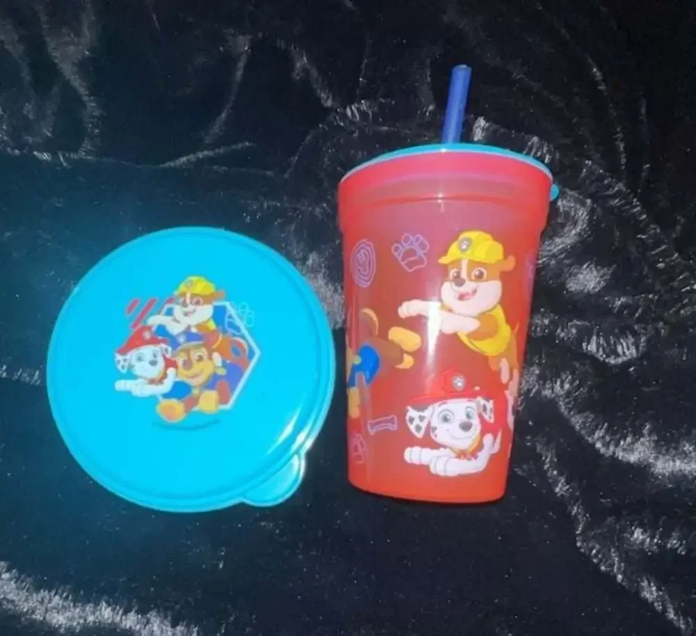 Zak Designs Paw Patrol Kids Tumbler and Snack Bowl Set
